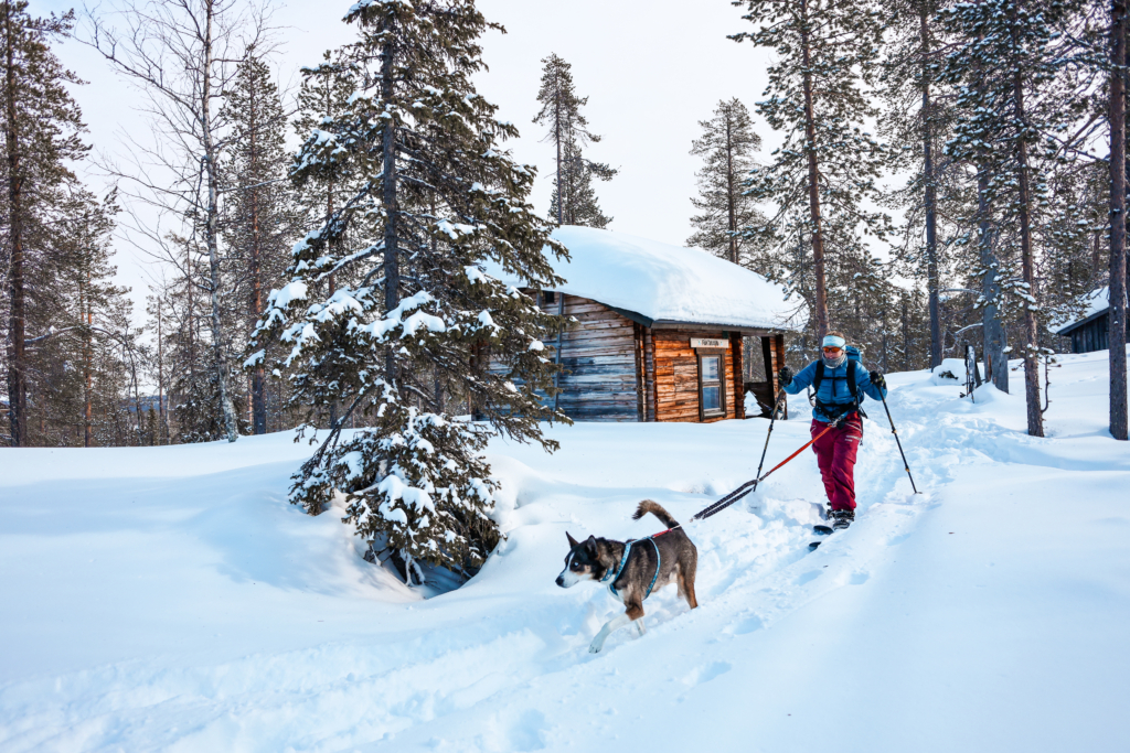 ski-adventure-finland-husky-cabin